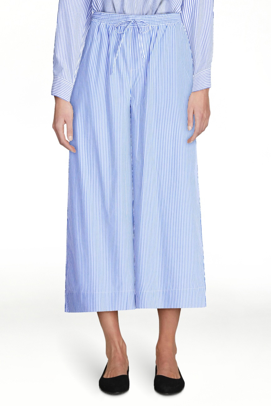 Free Assembly Women's and Women's Plus Cotton Poplin Cropped Wide Leg Pants, 26" Inseam, Sizes XS... | Walmart (US)