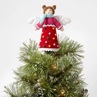 Fabric Angel Mini Tree Topper - Wondershop™ | Target