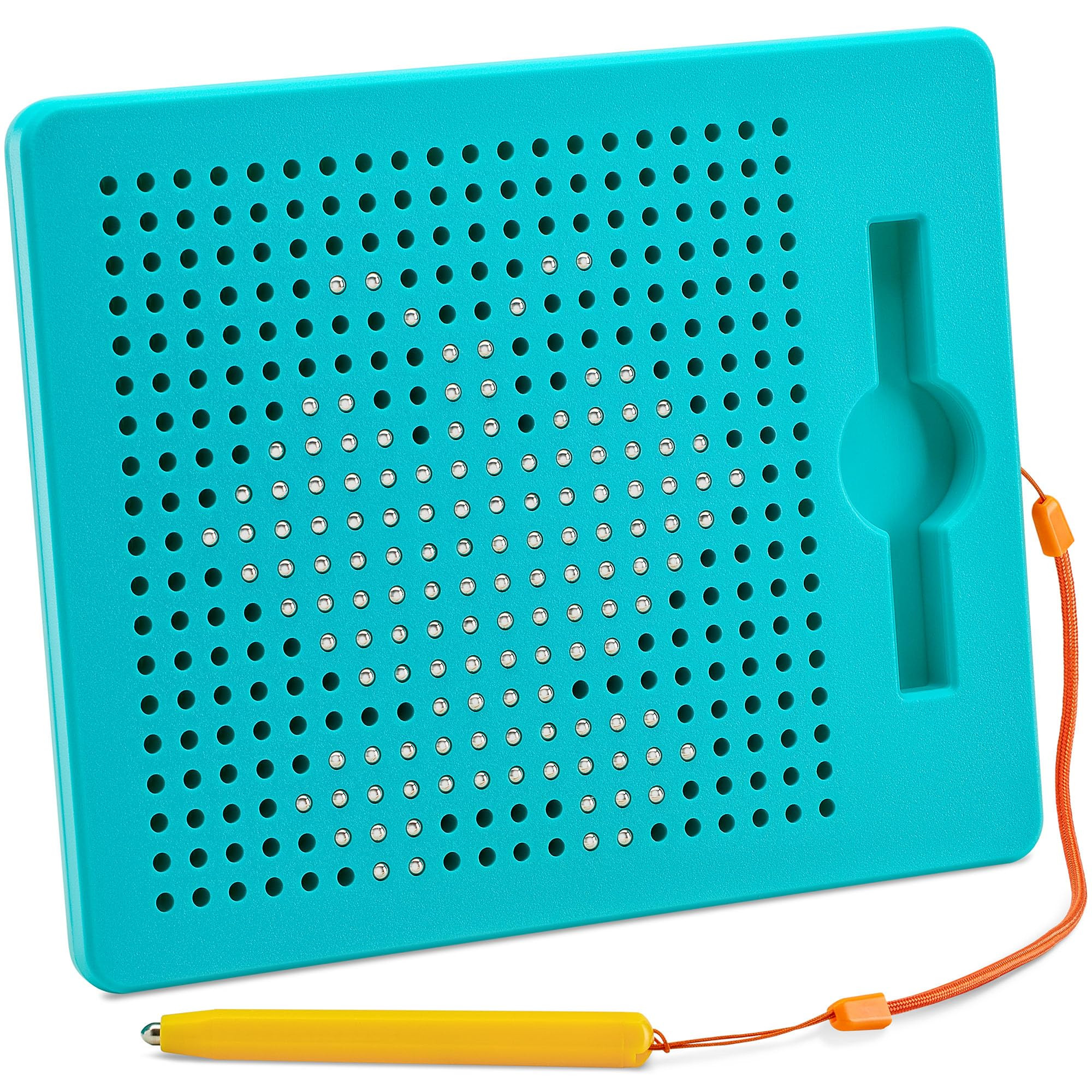 Magnetic Drawing Board for Kids & Toddlers with Beads and Magnet Stylus Pen - Magnetic Tablet Toy... | Amazon (US)