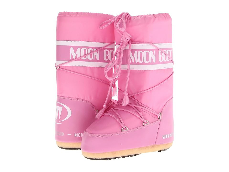 MOON BOOT Moon Boot(r) Nylon (Pink) Cold Weather Boots | Zappos
