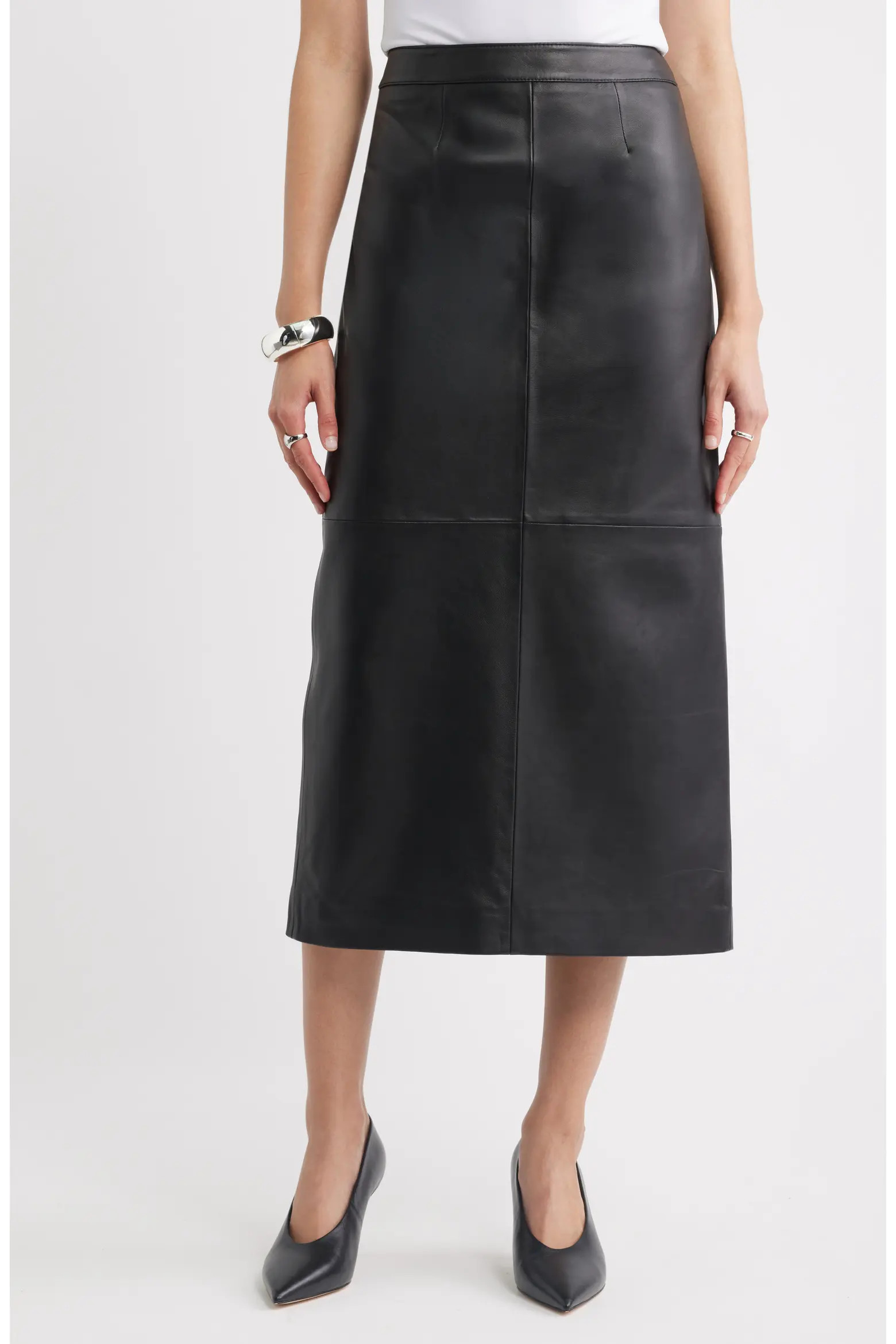 Nordstrom Leather Pencil Skirt (Women) | Nordstrom | Nordstrom