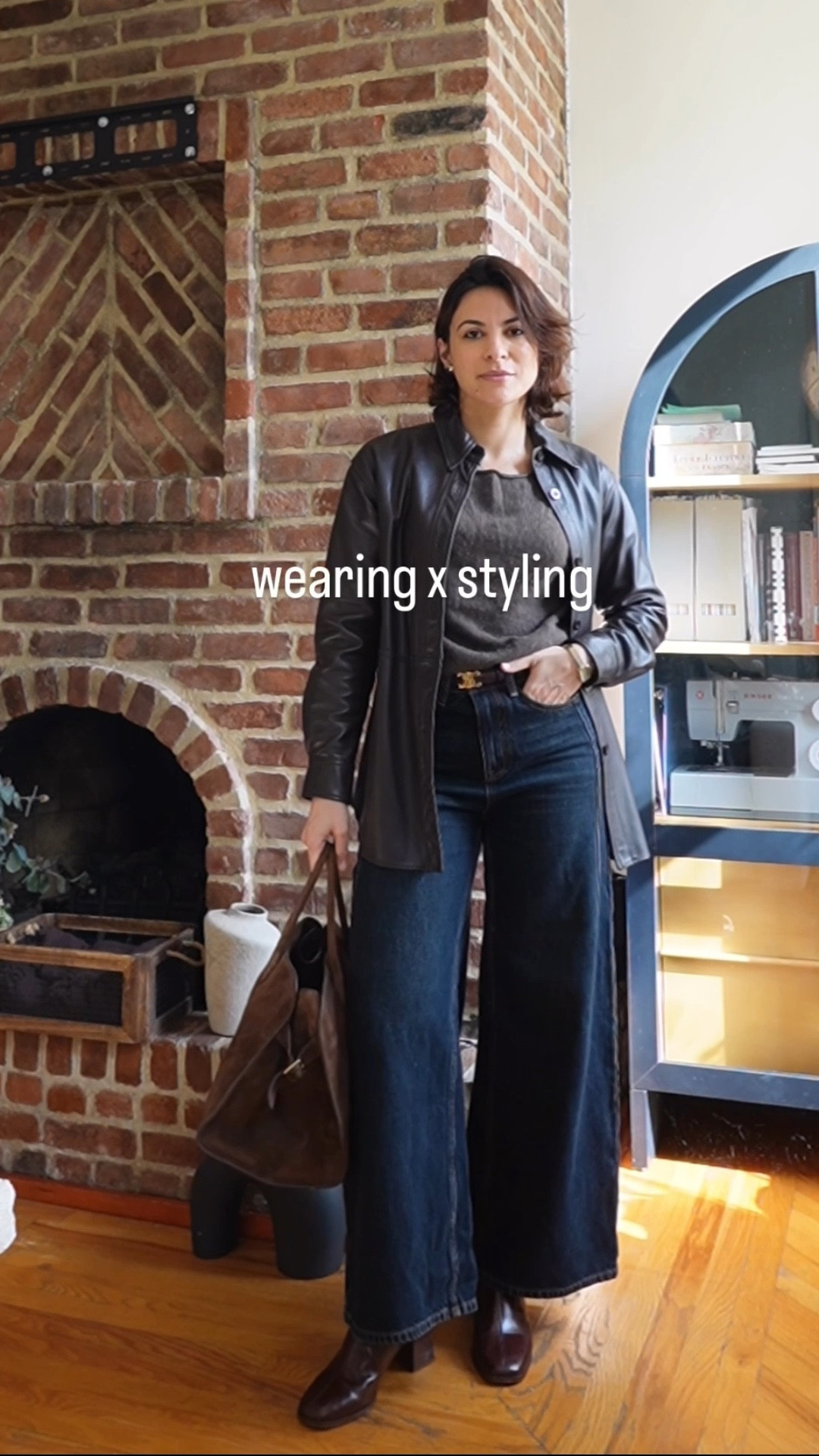 Wearing vs styling 🤎 fall outfits #fallwardrobe #ootd #gdwm

#LTKStyleTip #LTKFallSale #LTKSeasonal