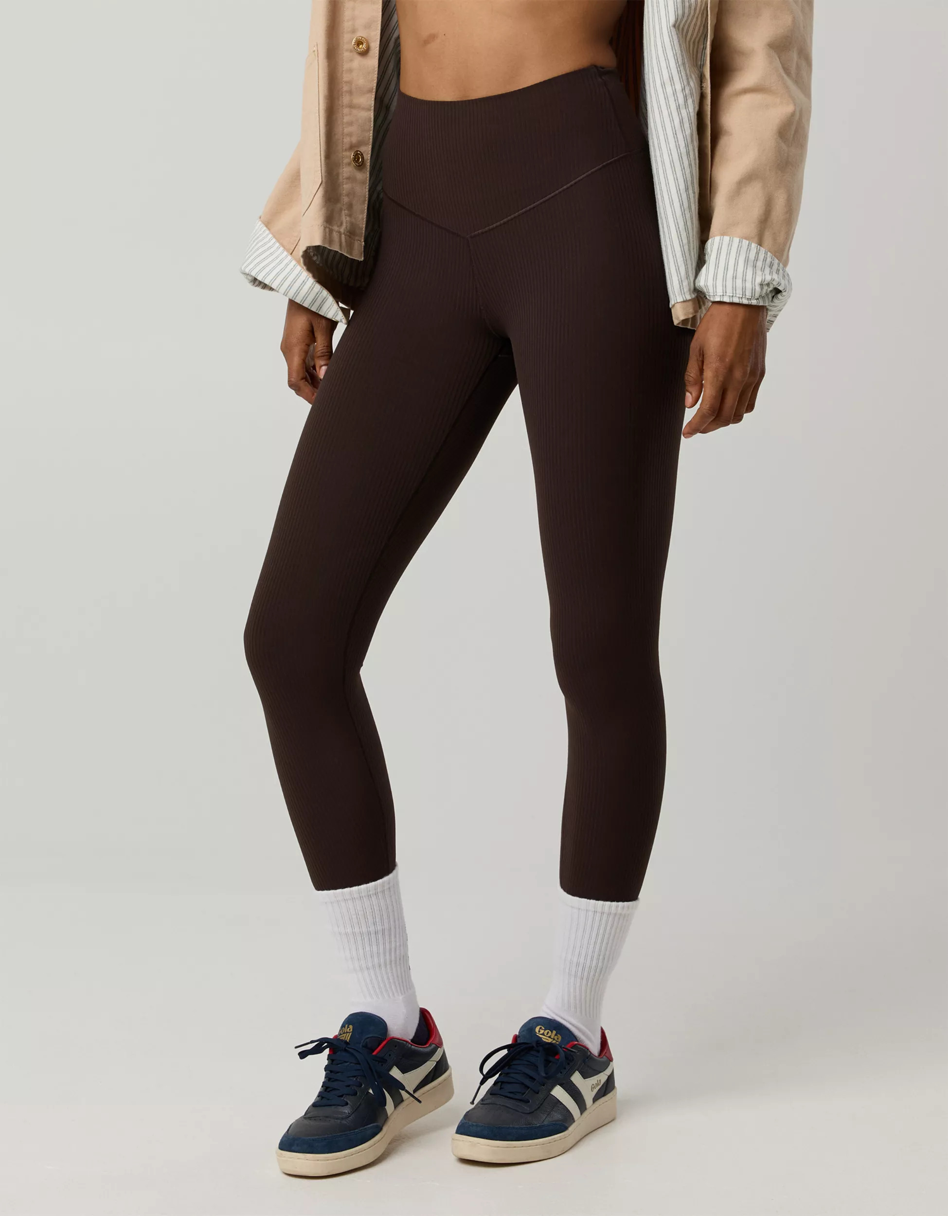 OFFLINE By Aerie Real Me XTRA Ribbed Legging | Aerie