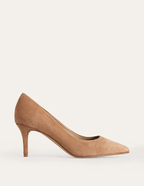 Lara Mid-Heeled Court Shoes | Boden (UK & IE)