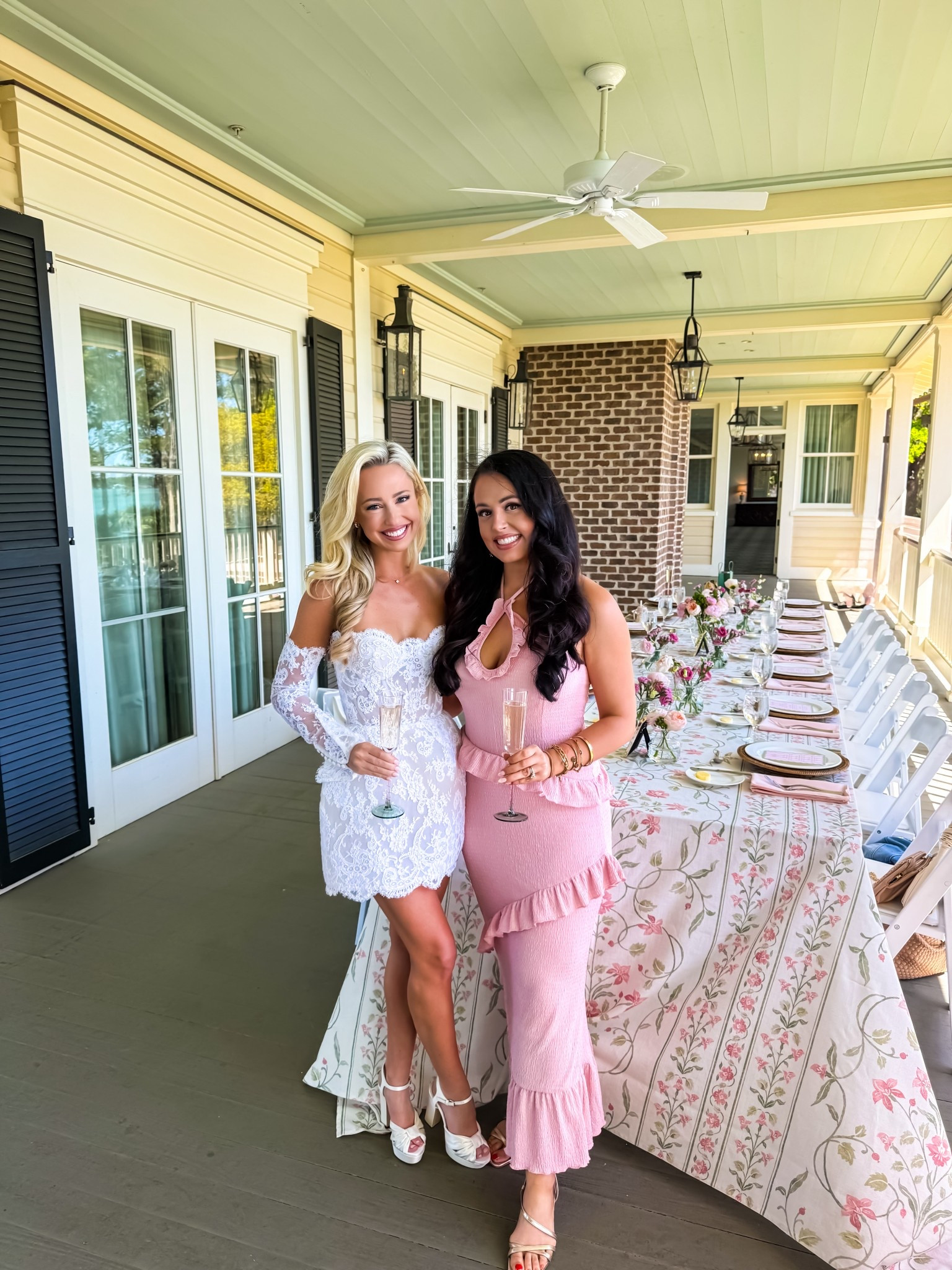 Under $45 Amazon ruffle maxi dress (medium) perfect for a bridal shower or baby shower! #founditonamazon 

#LTKSaleAlert #LTKWedding