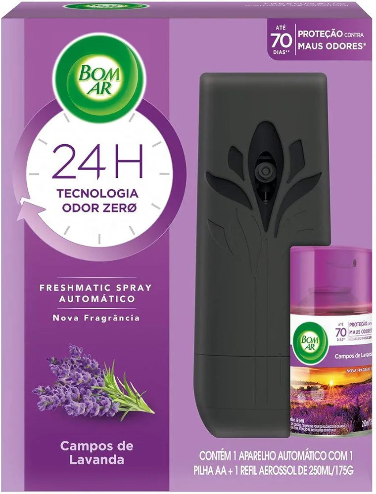 Air Wick Aromatizador De Ambiente Bom Ar Automático Aerossol Freshmatic Campos De Lavanda Aparel... | Amazon (BR)