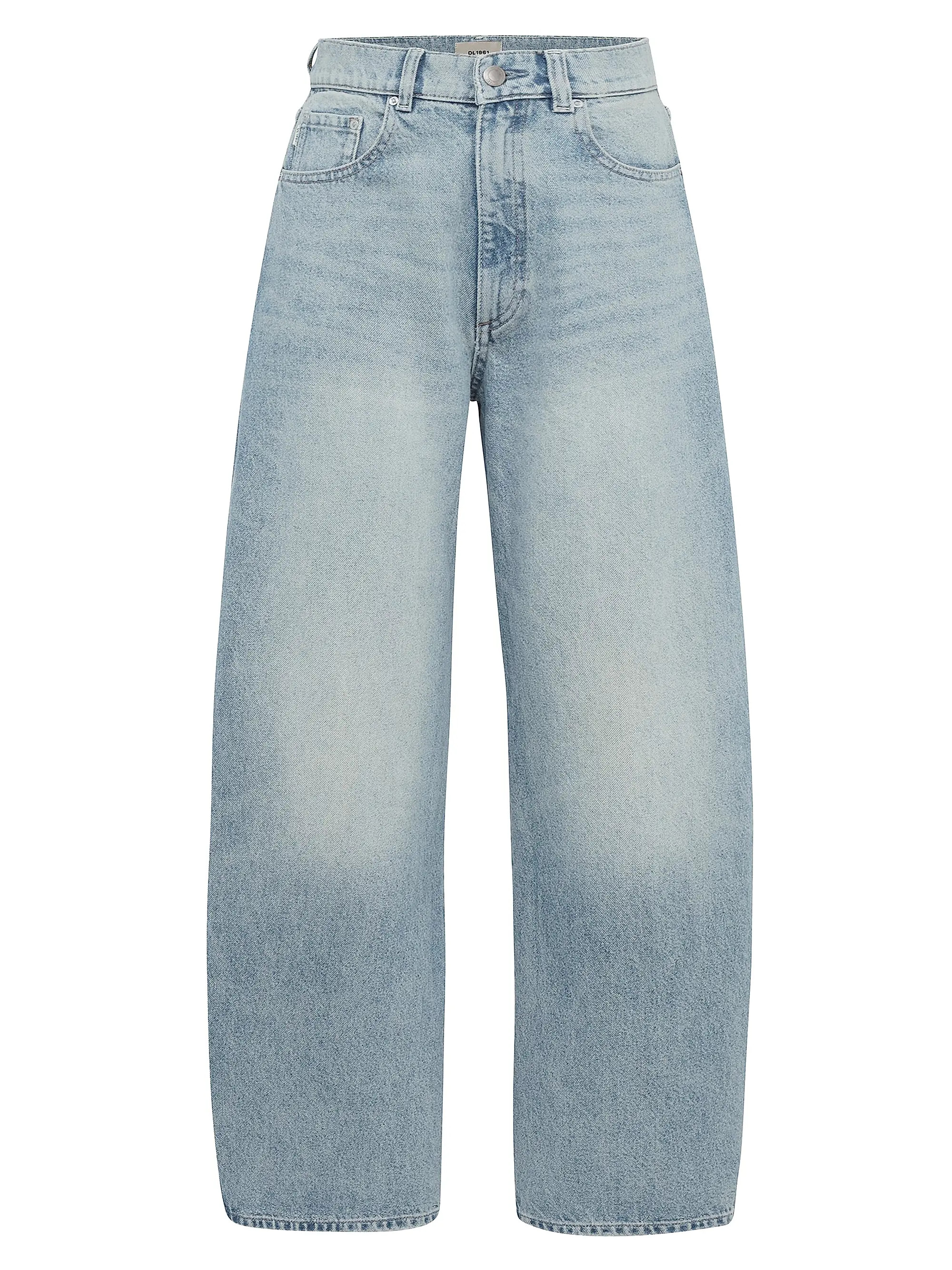 Taylor Relaxed Barrel High Rise Jeans | Saks Fifth Avenue