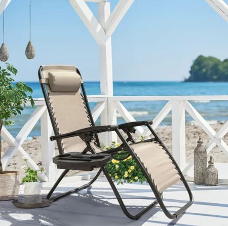 $89 for 2 chairs 🖤  Zero Gravity Outdoor Foldable Lounge Chairs  

Love these! We have two sets and bring them everywhere. 

#LTKswim #LTKhome #LTKSpringSale