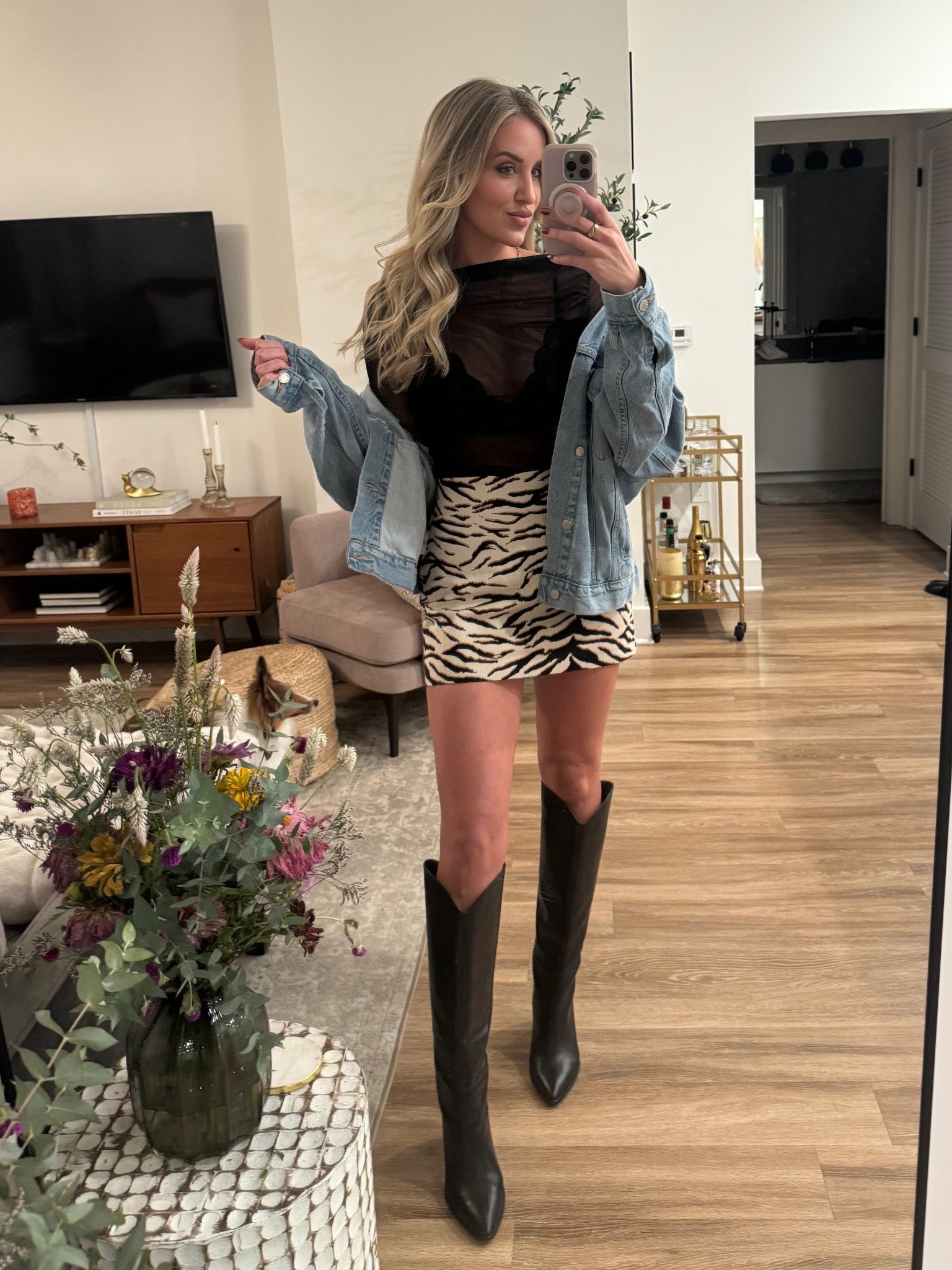 I’ve had these boots for two years and they go with everything! Plus they’re super comfortable 

Boots - TTS
Jacket - Size M 
Top - Size 6 
Skirt - Size 6


#LTKFindsUnder100 #LTKParties #LTKSeasonal