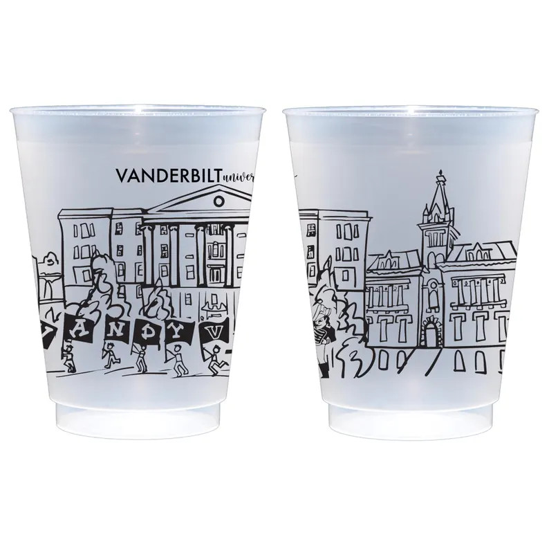 Vanderbilt University Campus Landmarks Shatterproof Cup 10 Pack | Etsy (Global)