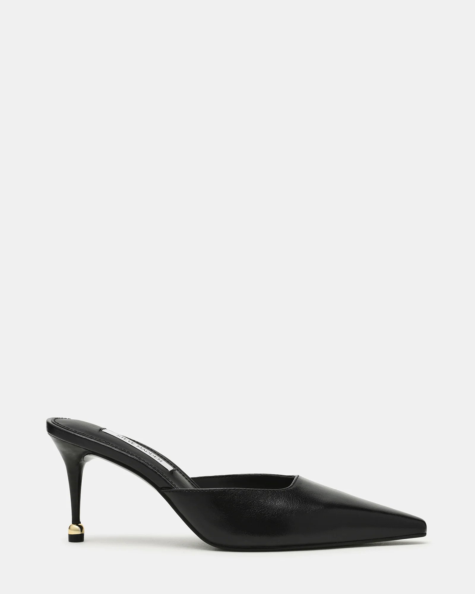 Steve Madden Women's Adeline Mule Heels - Black - Size 6.5 - Leather | Steve Madden (US)