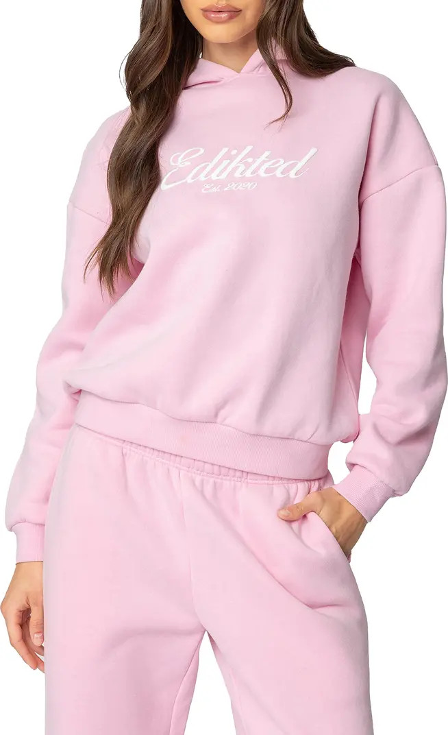 EDIKTED Logo Hoodie | Nordstrom | Nordstrom
