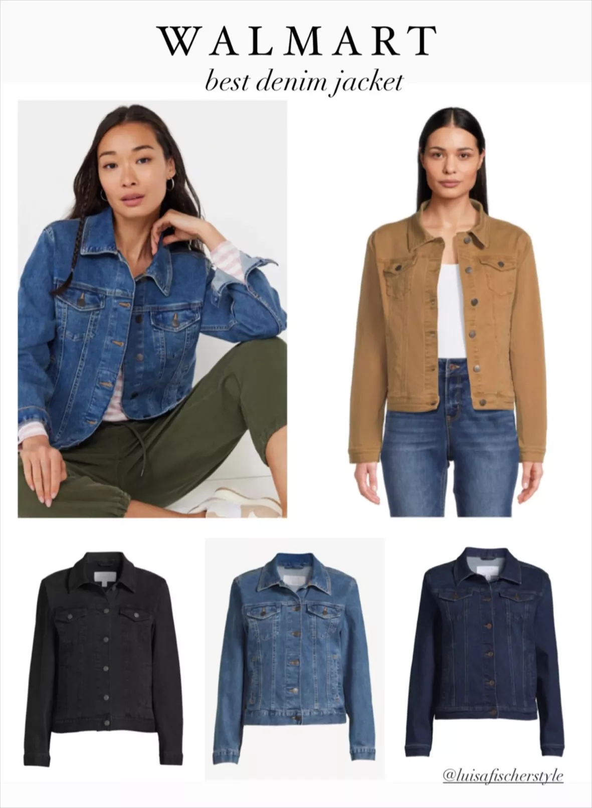 Time and Tru Women's Denim Jacket, … curated on LTK