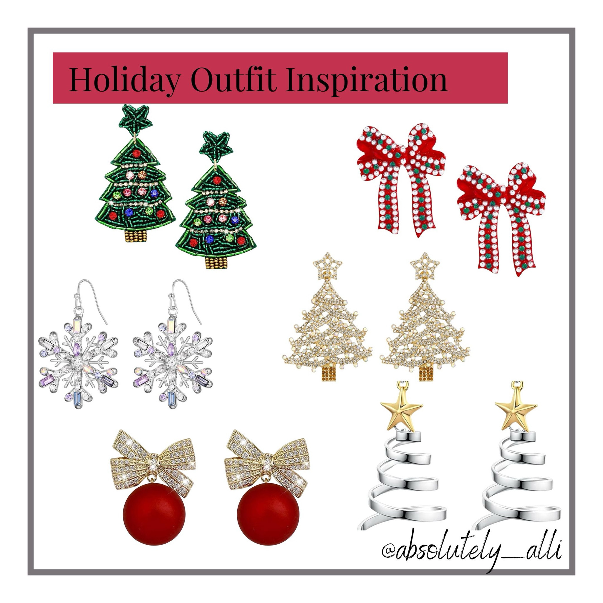 Earrings | holiday earrings | Christmas earrings 

#LTKSeasonal #LTKFindsUnder50 #LTKHoliday