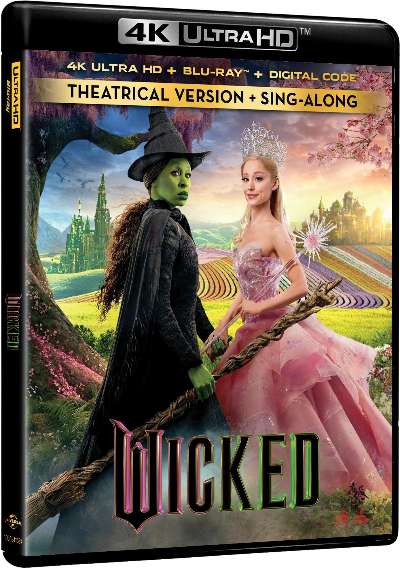 Wicked (4K Ultra HD + Blu-ray + Digital Copy), Musical, Universal | Walmart (US)