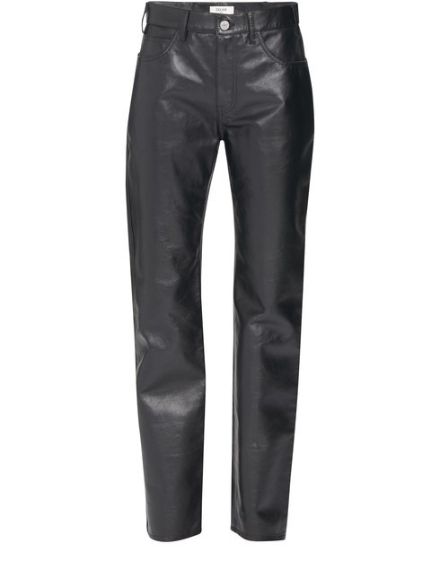 Five Pockets Pants in Soft Lambskin - CELINE | 24S (APAC/EU)