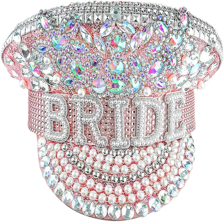 Bride Hat Hen Party, Bride Captain Hat, Hen Party Hat,Hen Do Hat,Bride to be Hat for Wedding Part... | Amazon (UK)