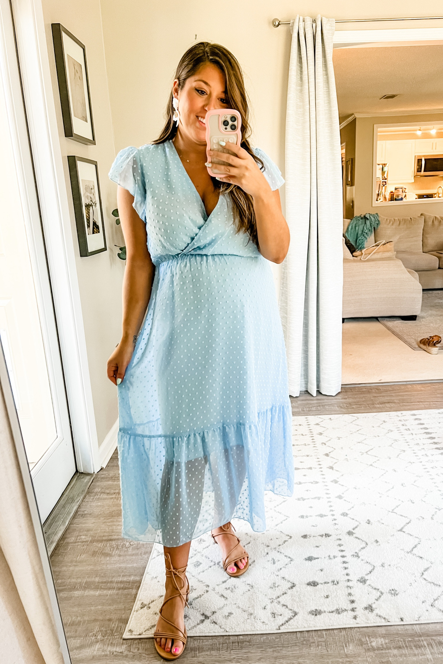 Shower dress, Easter dress, spring wedding dress, spring dress 

Wearing a large, bump friendly

#LTKcurves #LTKunder50 #LTKbump