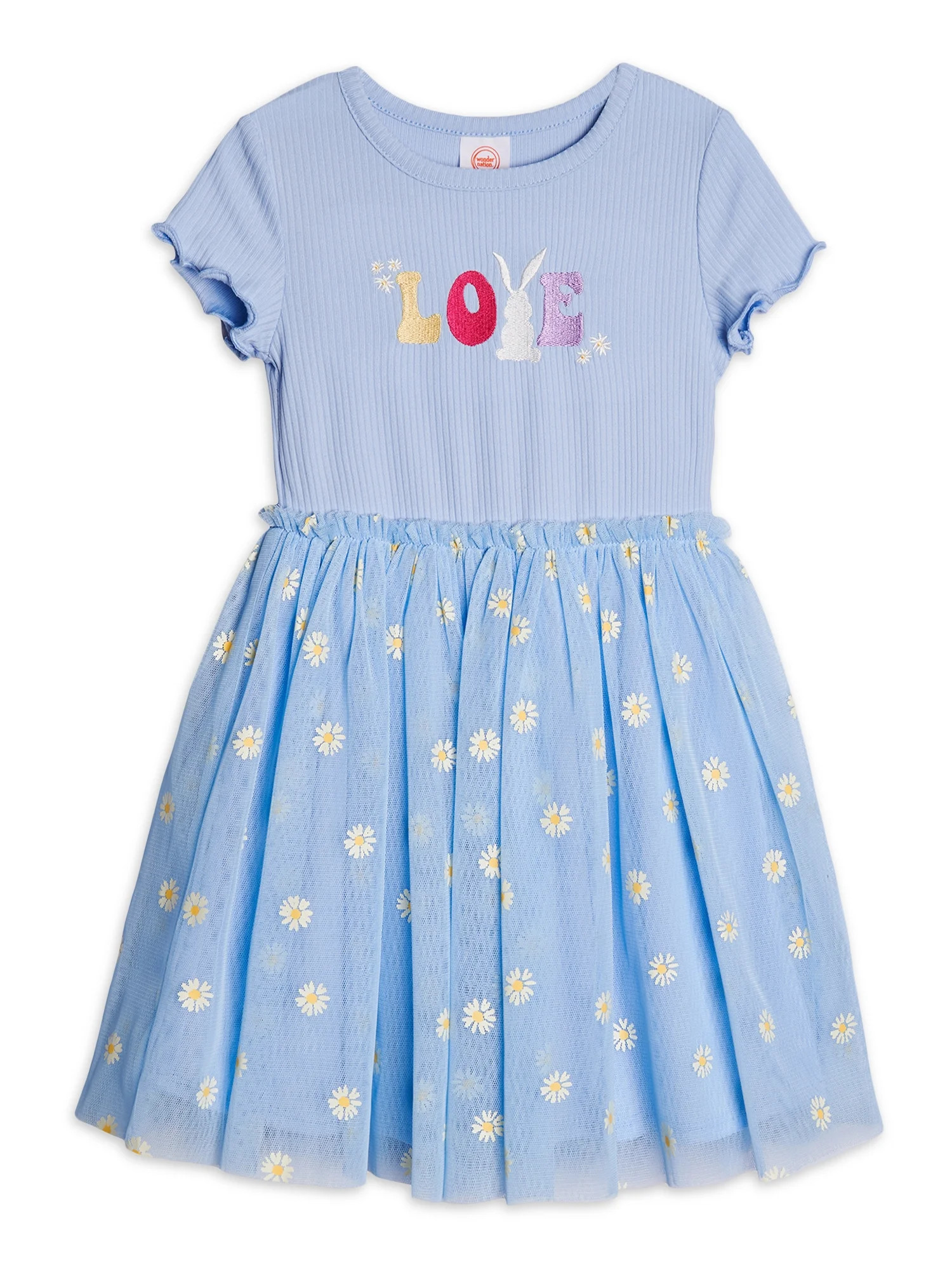 Wonder Nation Toddler Girl Easter Tutu Dress, Sizes 2T-5T | Walmart (US)