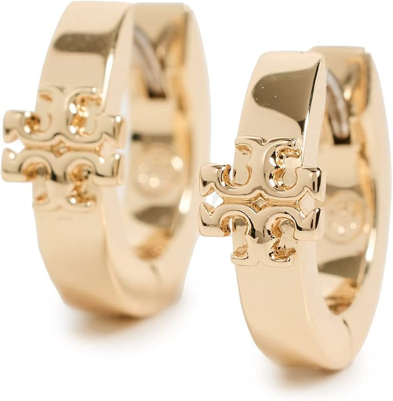 Tory Burch Women's Kira Huggie Hoops | Amazon (US)