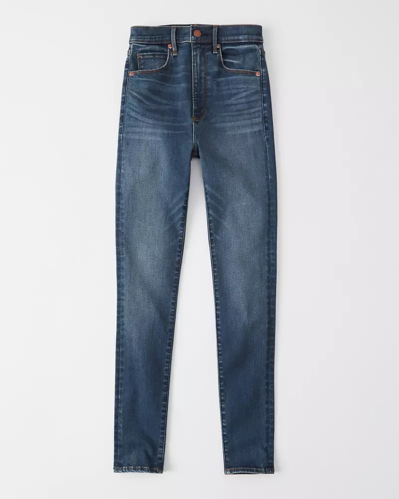 Ultra High Rise Super Skinny Jeans | Abercrombie & Fitch US & UK