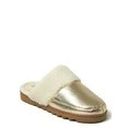 Dearfoams Cozy Comfort Women's Metallic Scuff Slippers | Walmart (US)