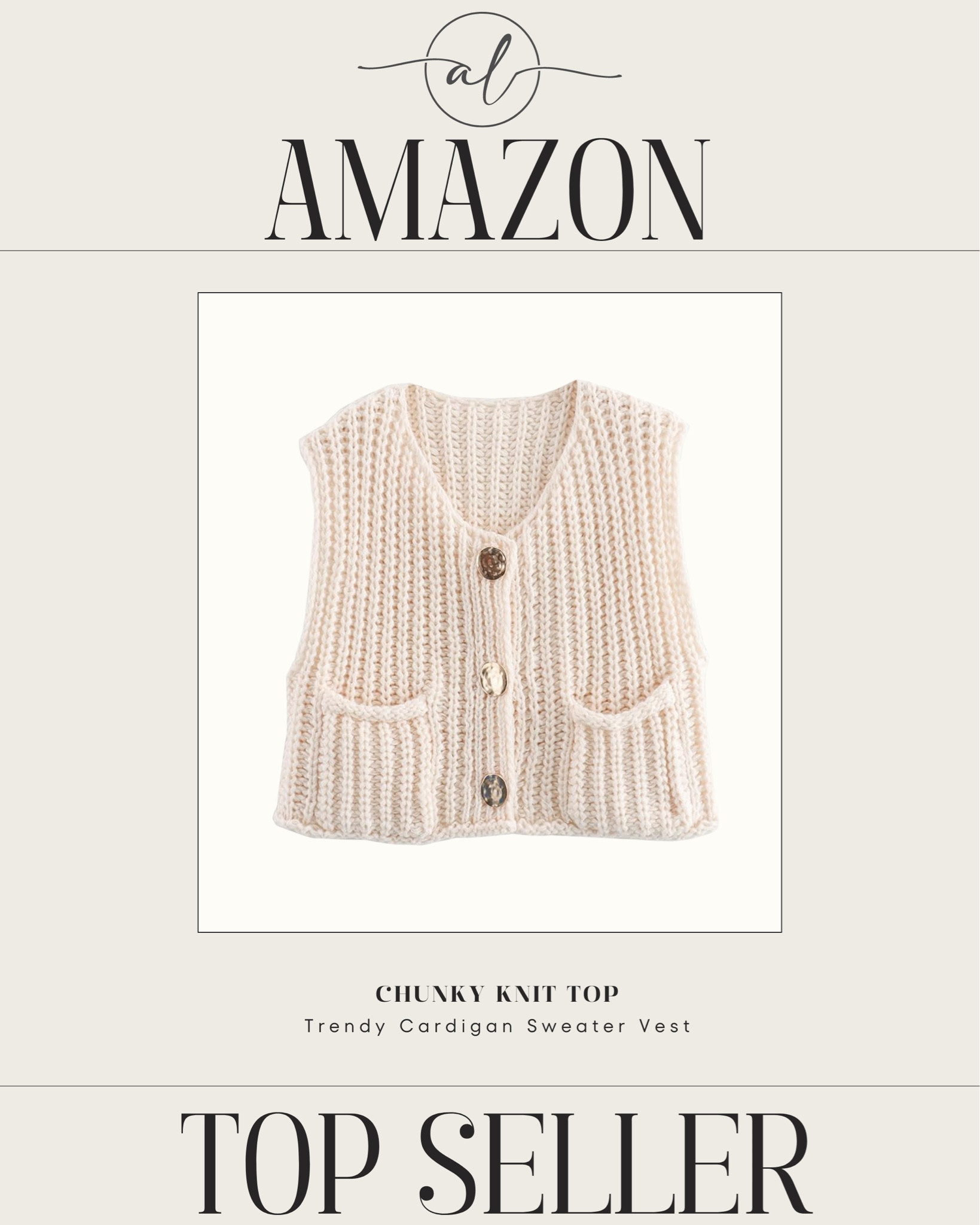 Amazon top seller - knit vest 

#LTKU #LTKStyleTip #LTKSeasonal