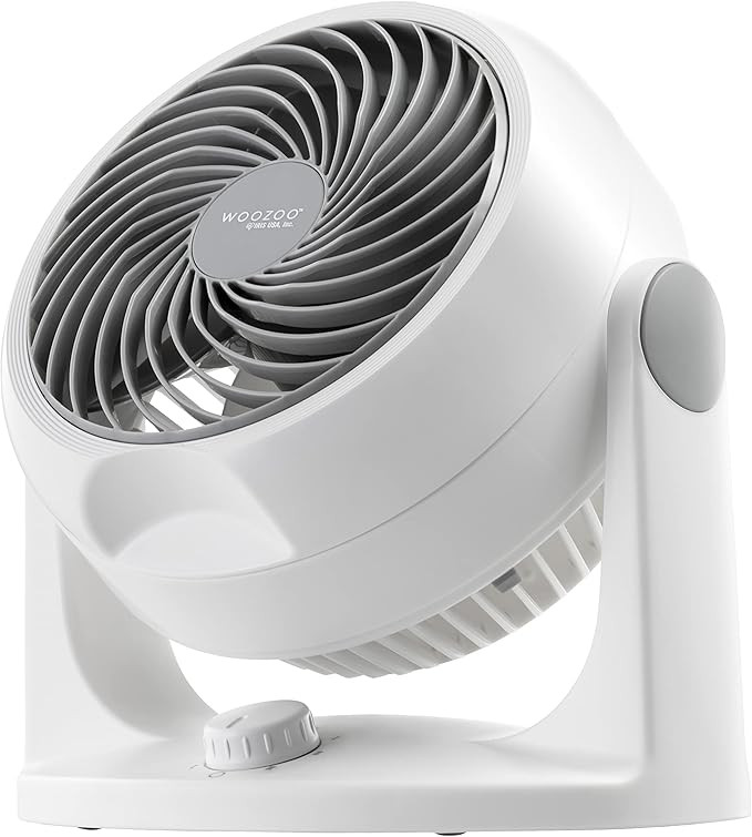 IRIS USA WOOZOO Air Circulator Fan, Vortex Fan, Desk Fan, Portable Fan, 3 Speed Settings, 6 Tilti... | Amazon (US)