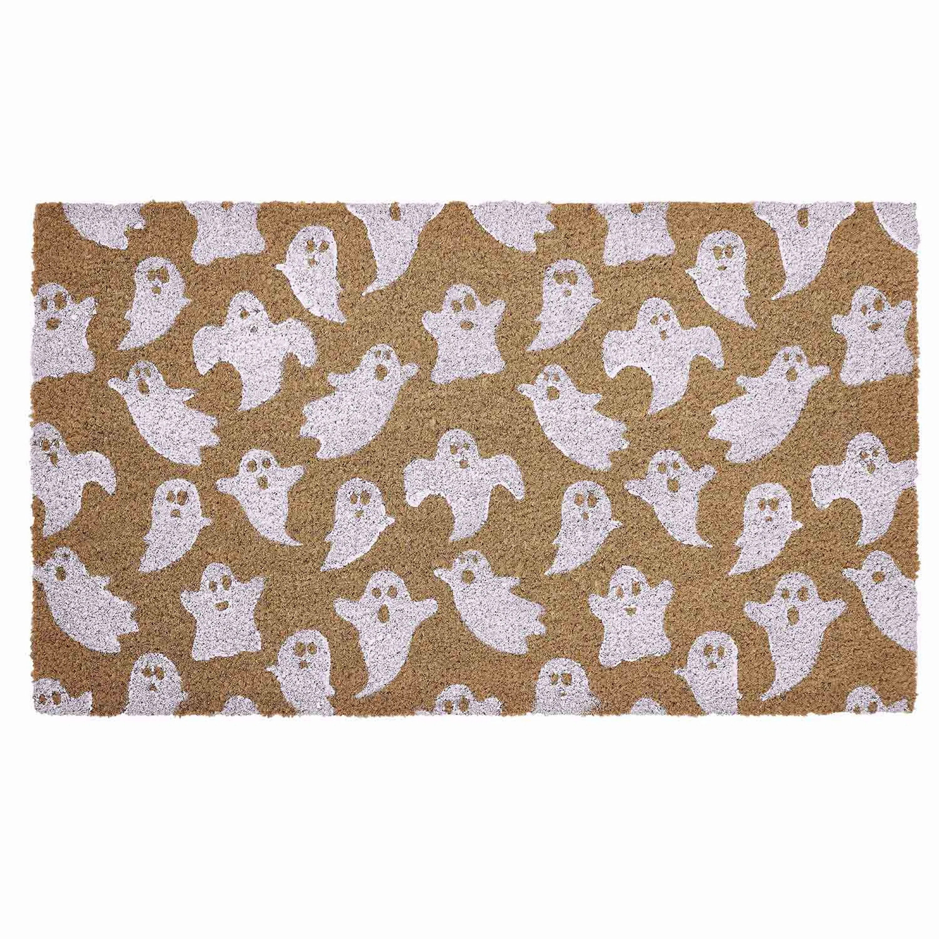 The Holiday Aisle® Home Kassem Multicolor Halloween Coir Outdoor Doormat, 18" x 30" | Wayfair North America