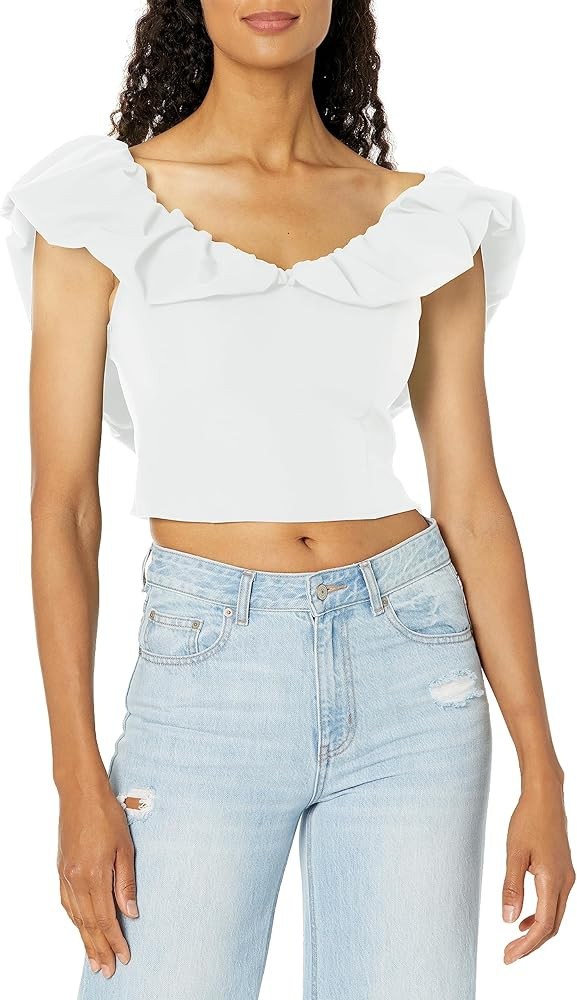 ASTR The Label Women's Claribelle Top | Amazon (US)