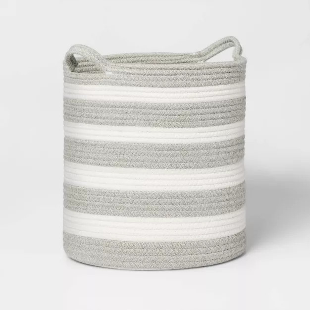 Coiled Rope Stripe Basket - Pillowfort™ | Target