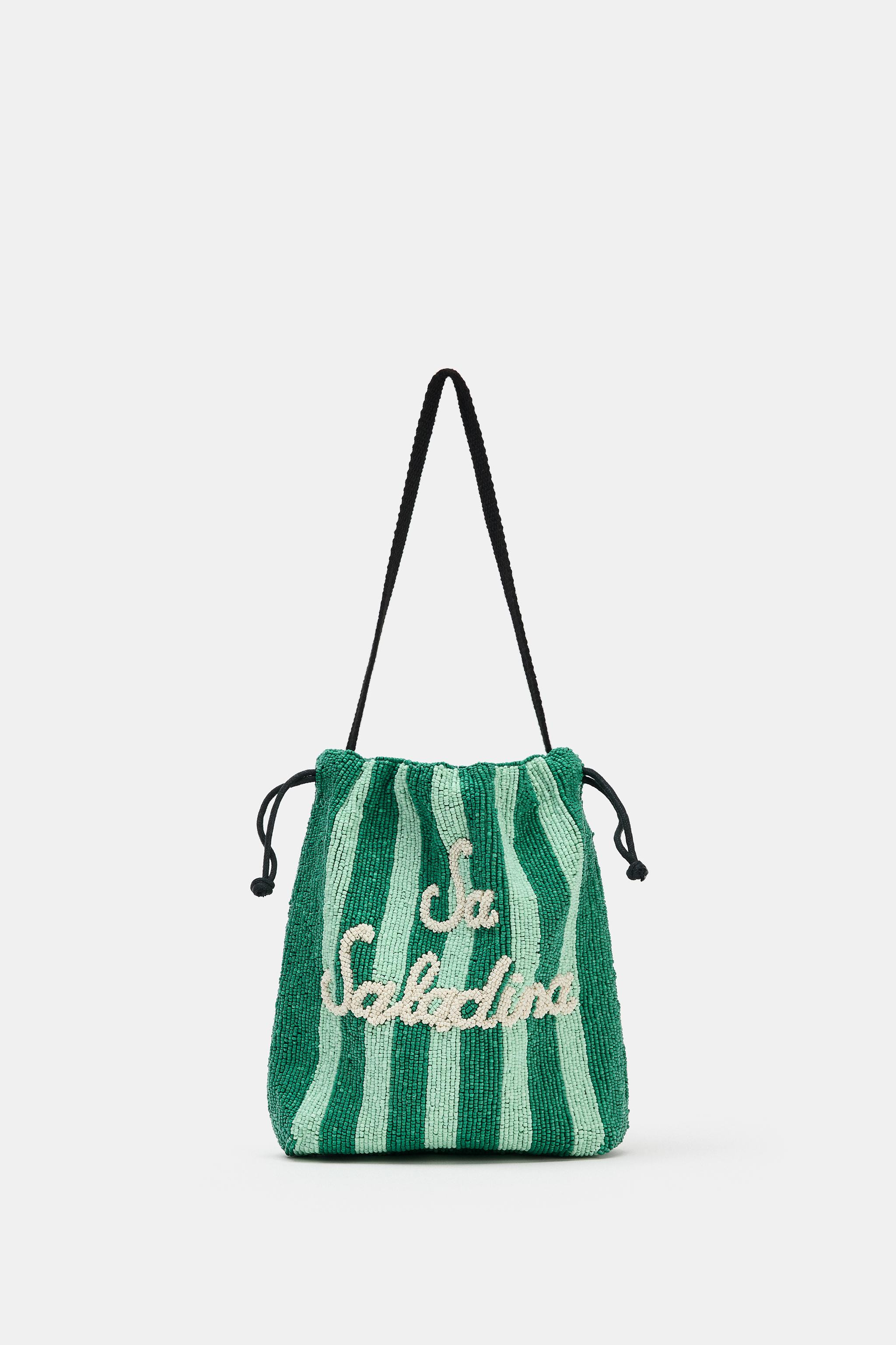 BEADED BUCKET BAG | Zara Canada
