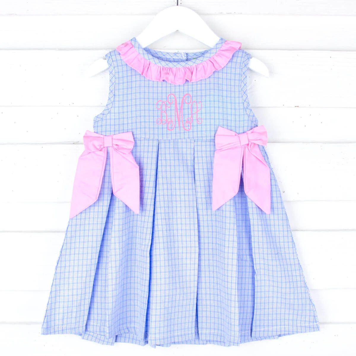 Camden Plaid Blue Eloise Dress | Classic Whimsy