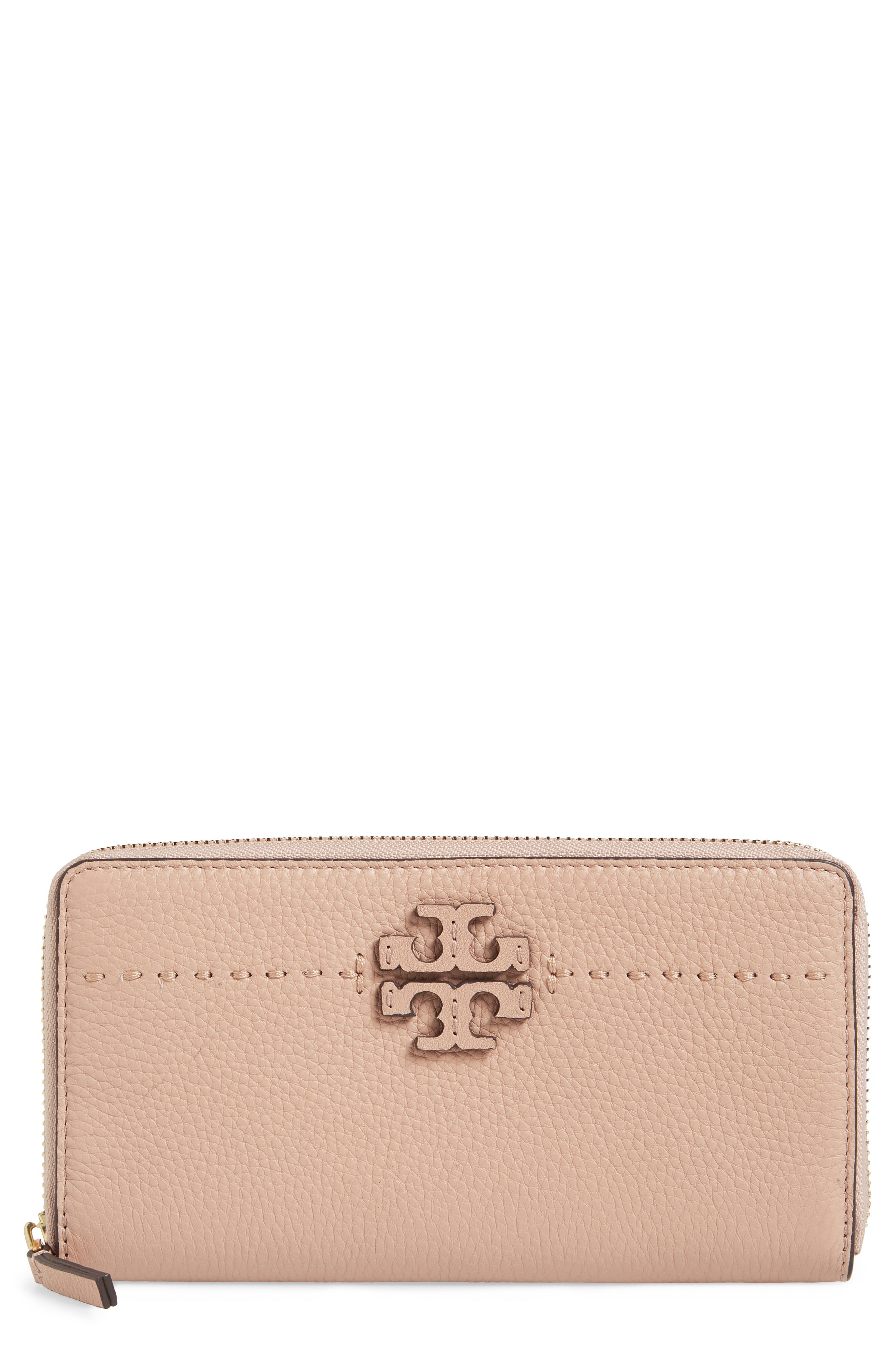 McGraw Leather Continental Zip Wallet | Nordstrom