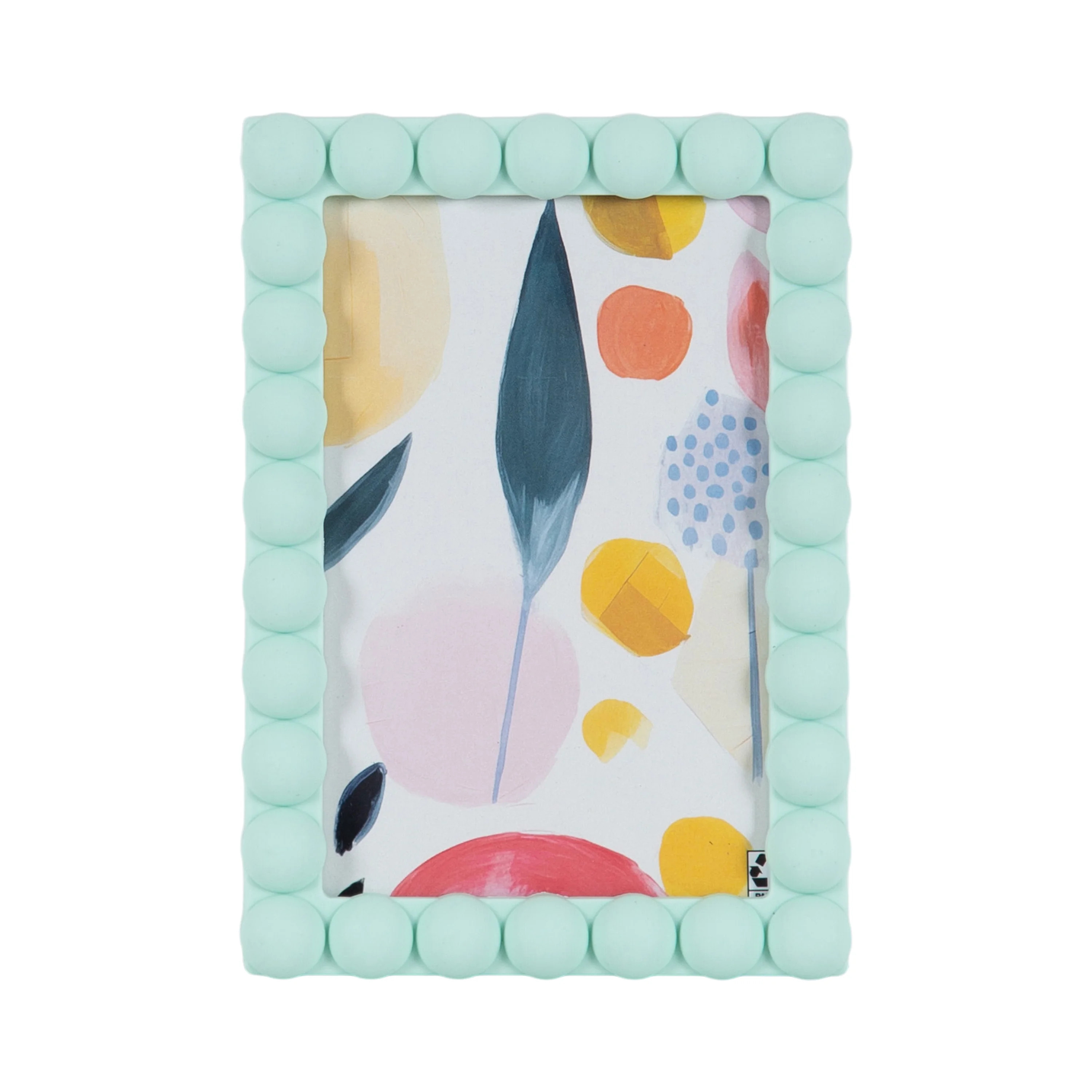 DesignOvation 4x6 Beaded Mint Decorative Tabletop Picture Frame | Walmart (US)