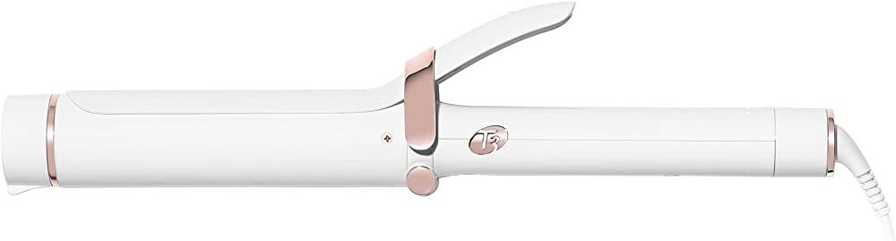 T3 - SinglePass Curl Professional Curling Iron Custom Blend Ceramic Curling and Styling Iron with... | Amazon (US)