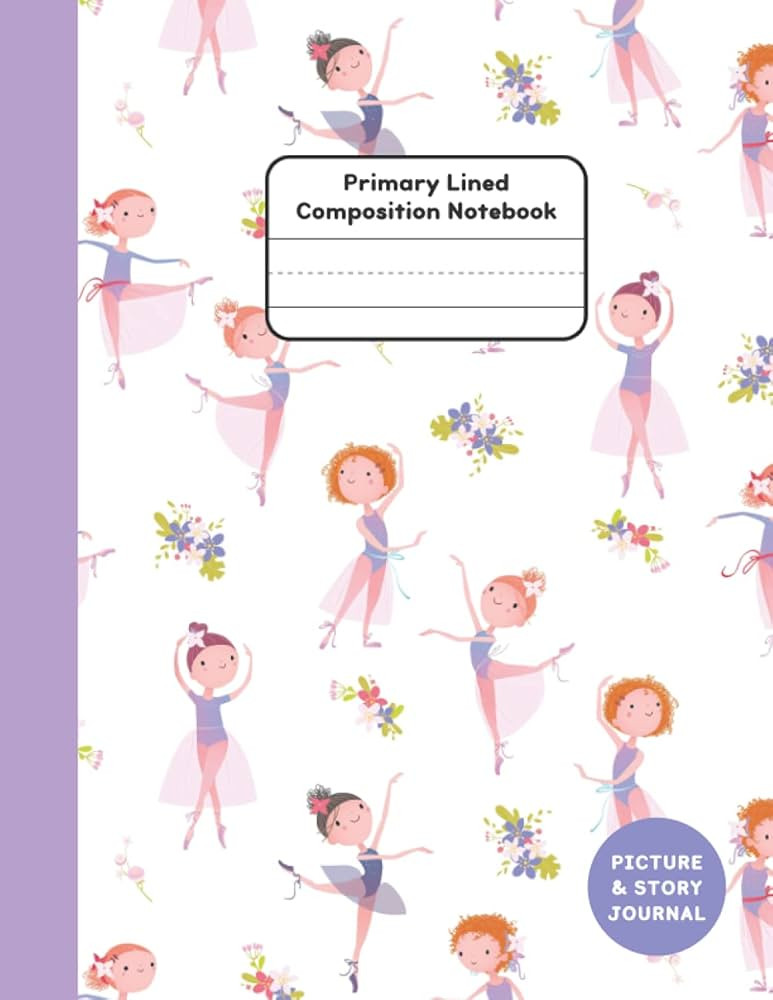 Primary Lined Composition Notebook: Picture & Story Journal | Writing Paper with Picture Boxes | ... | Amazon (US)