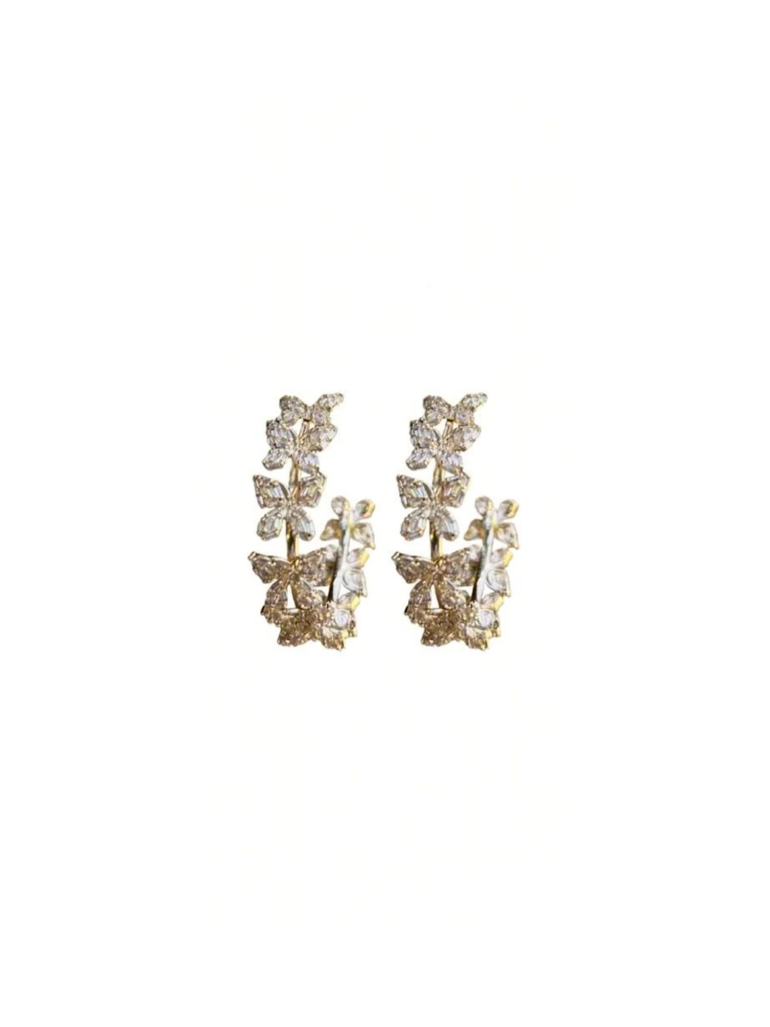 Garden Butterfly Hoops | Nicola Bathie Jewelry