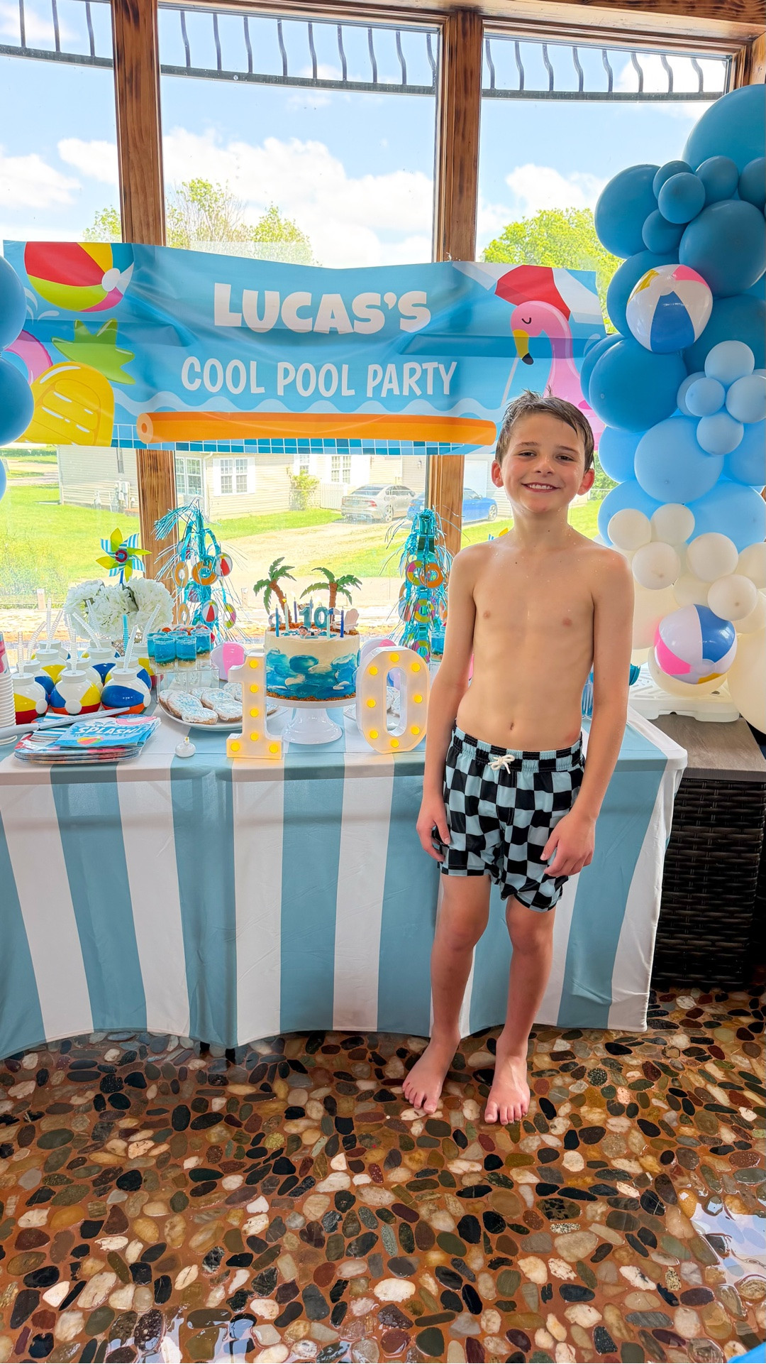 Ultimate Pool Party Birthday 💦

We threw the ultimate pool party at a private waterpark and pulled it all together in just 15 minutes. 

Everything came together so easily thanks to @Orientaltrading — from the beachy party decor and inflatables to the plates, napkins, and party favors. One stop and the whole party vibe was DONE.

Nothing better than seeing your kid walk in and instantly light up because every little detail feels made just for them 🩵

Proof that even with limited setup time, you can still bring the party to life!

#LTKSeasonal #LTKSwim