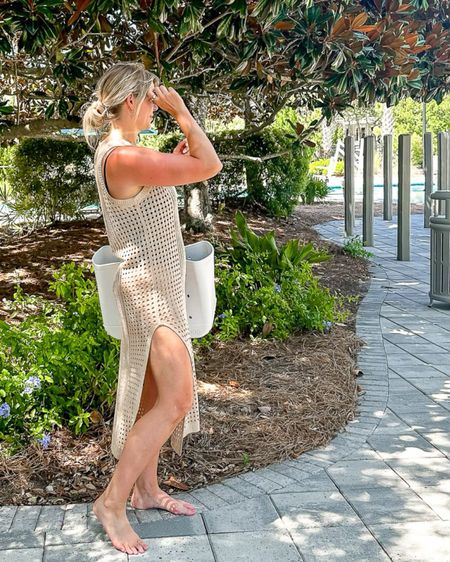 Loving this crochet swimsuit coverup from Walmart! These summer essentials are a must! 

@walmartfashion #walmartpartner #walmartfashion

#LTKSummerSales #LTKSeasonal #LTKStyleTip