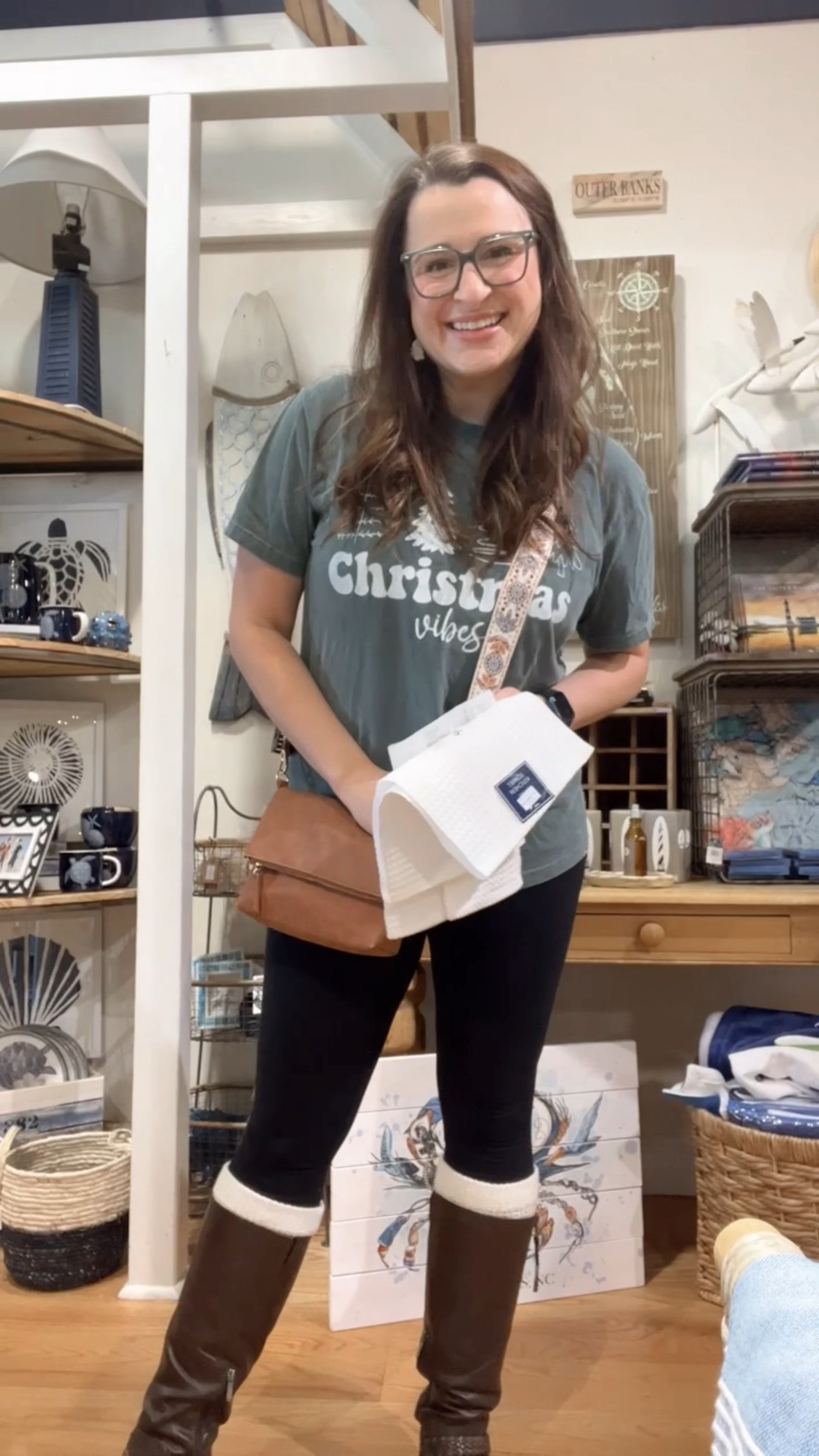 Christmas Market outfit! Christmas graphics. Comfy Christmas outfit  

#LTKVideo #LTKHoliday #LTKSeasonal