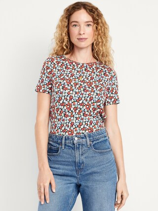 Luxe Crew-Neck Top | Old Navy (US)