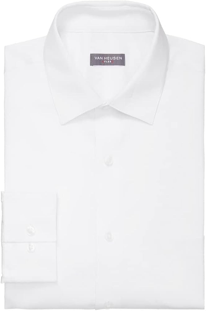 Van Heusen Men's Dress Shirt Regular Fit Ultra Wrinkle Free Flex Collar Stretch | Amazon (US)