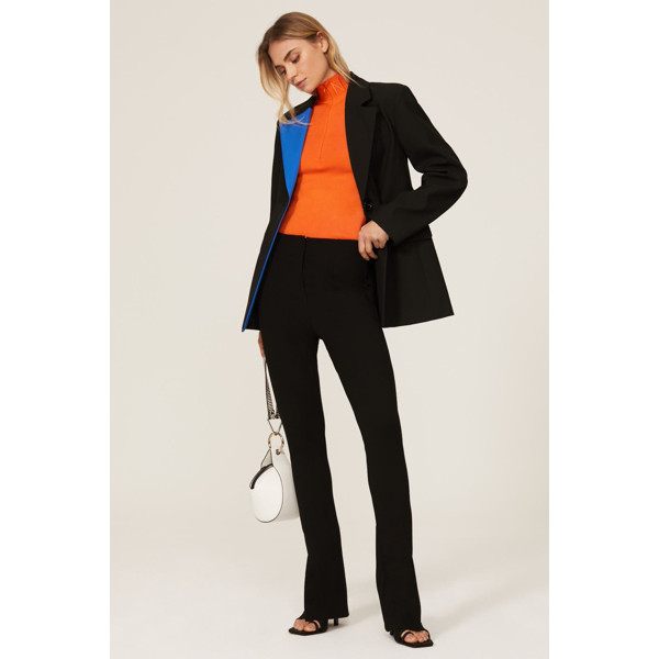 Nina Ricci Milano Zipped Tank orange | Rent the Runway