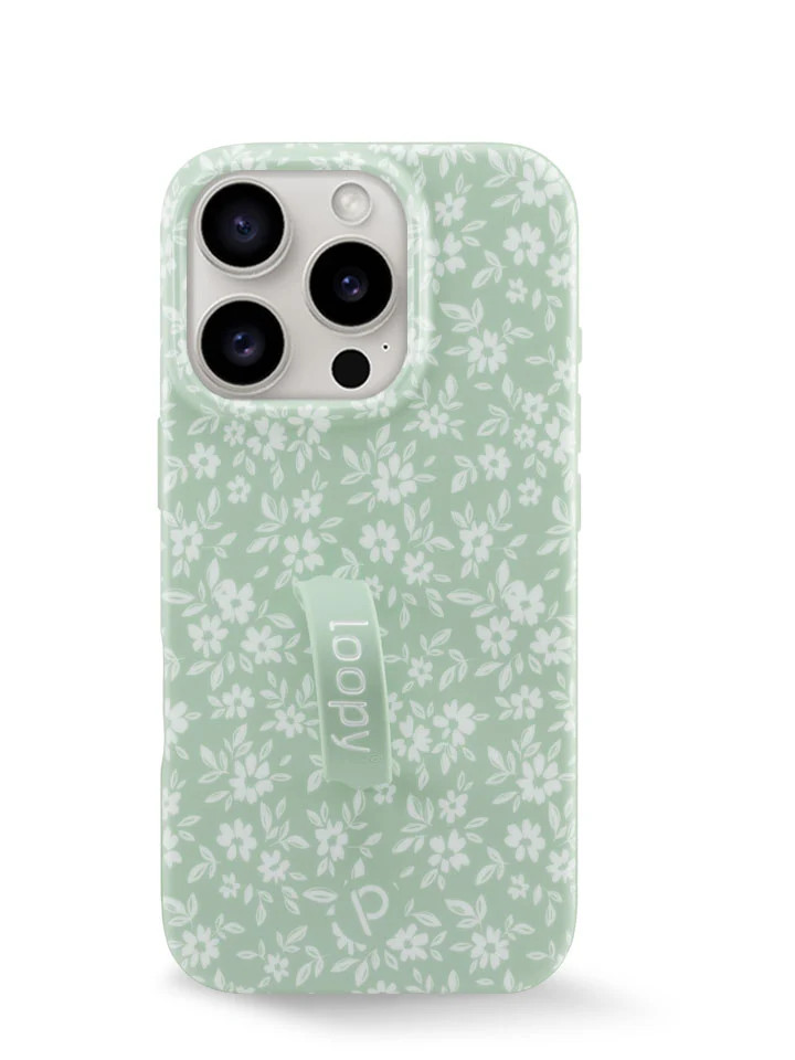 Loopy Cases - Sage Floral | Loopy Cases