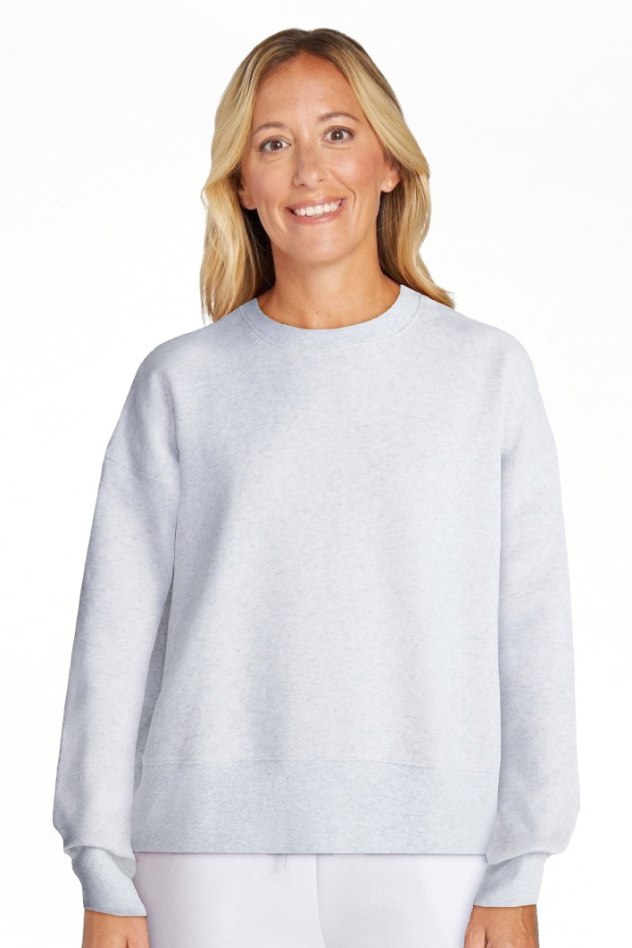 No Boundaries Boxy Fleece Sweatshirt, Midweight, Women's XXS-XXL | Walmart (US)