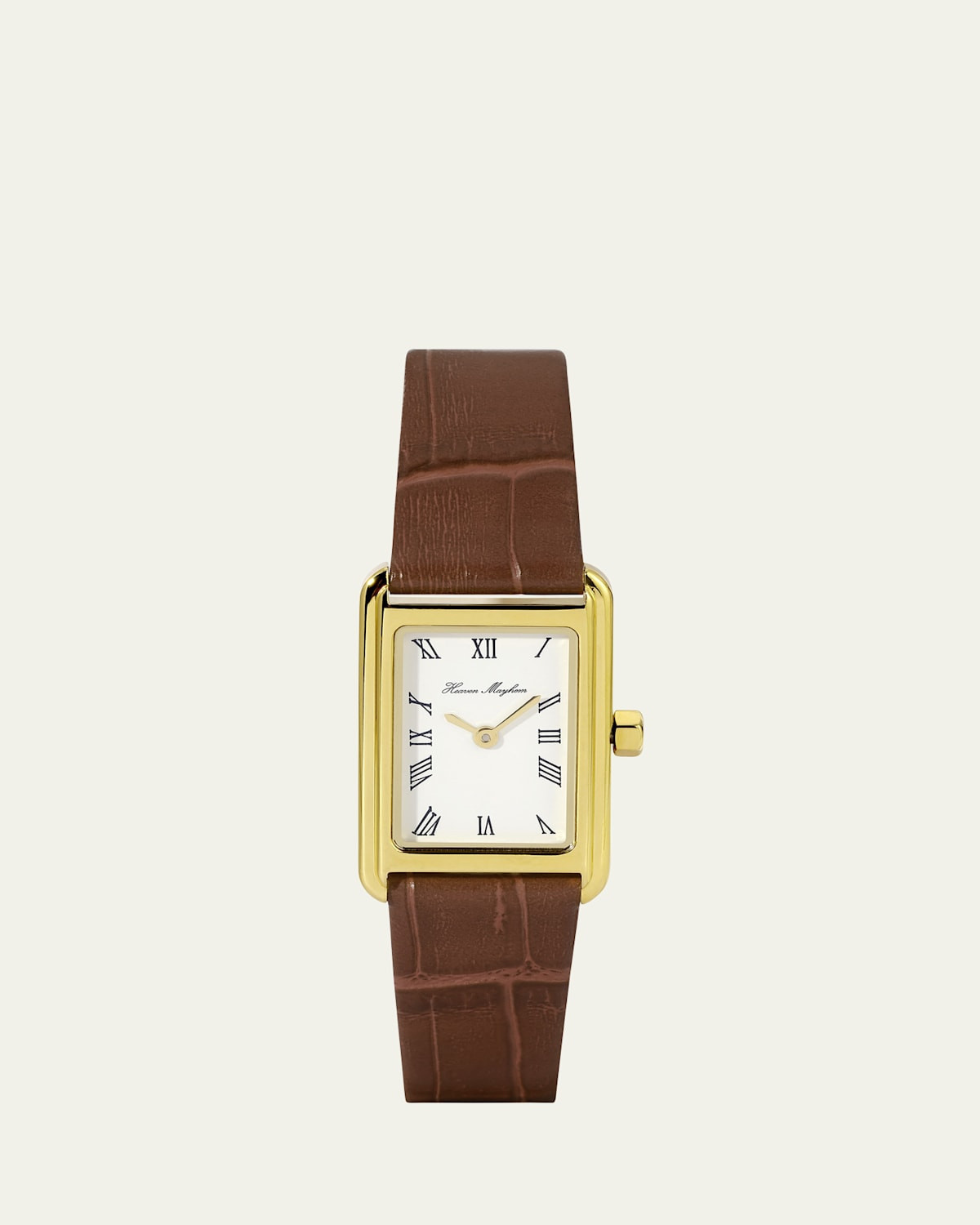 Monroe Icon Watch with Leather Strap | Bergdorf Goodman