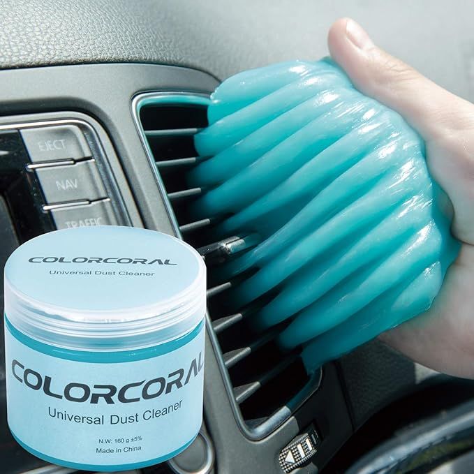 ColorCoral Cleaning Gel Universal Gel Cleaner for Car Vent Keyboard Auto Cleaning Putty Dashboard... | Amazon (US)