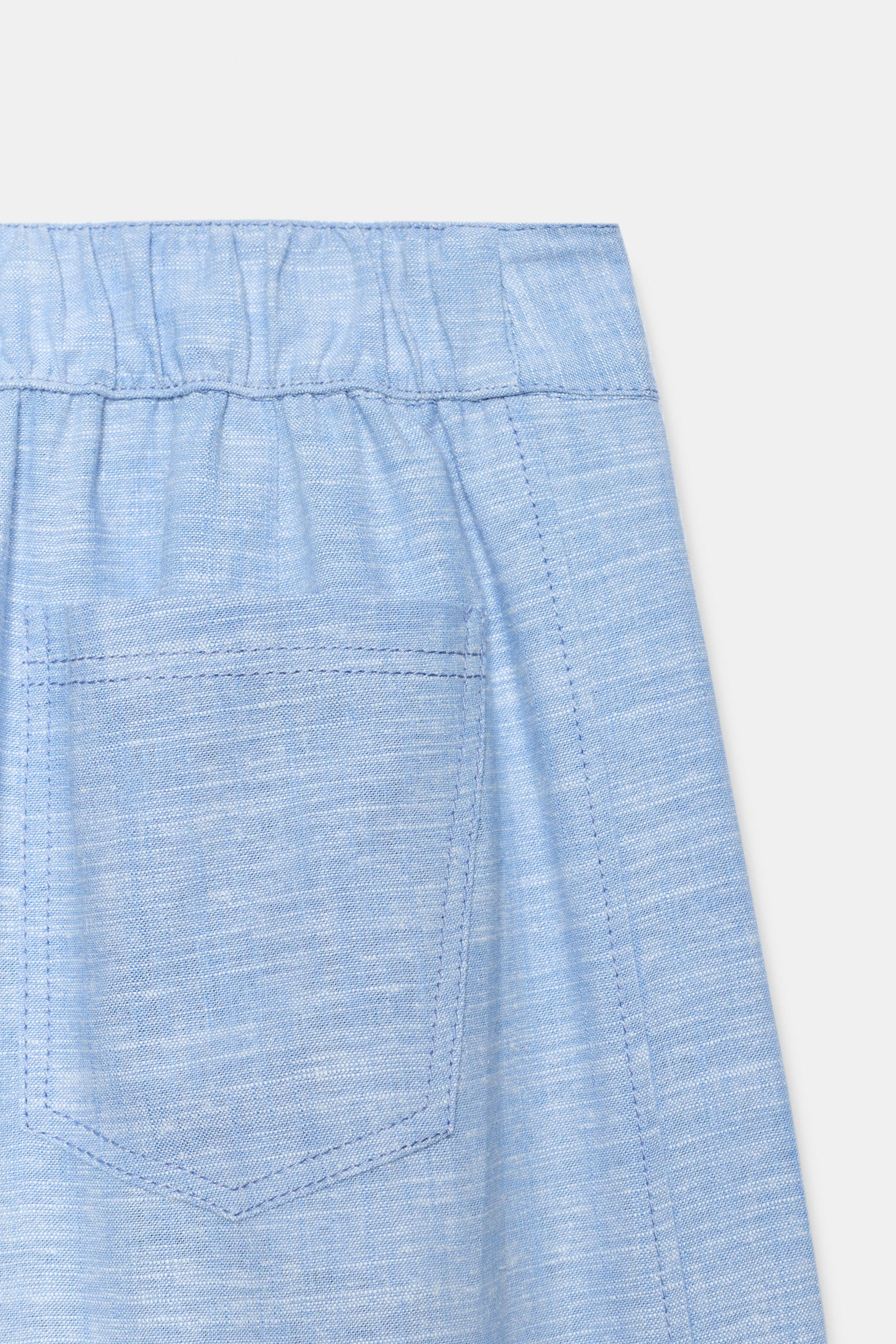 WIDE-LEG LINEN PANTS | Zara US