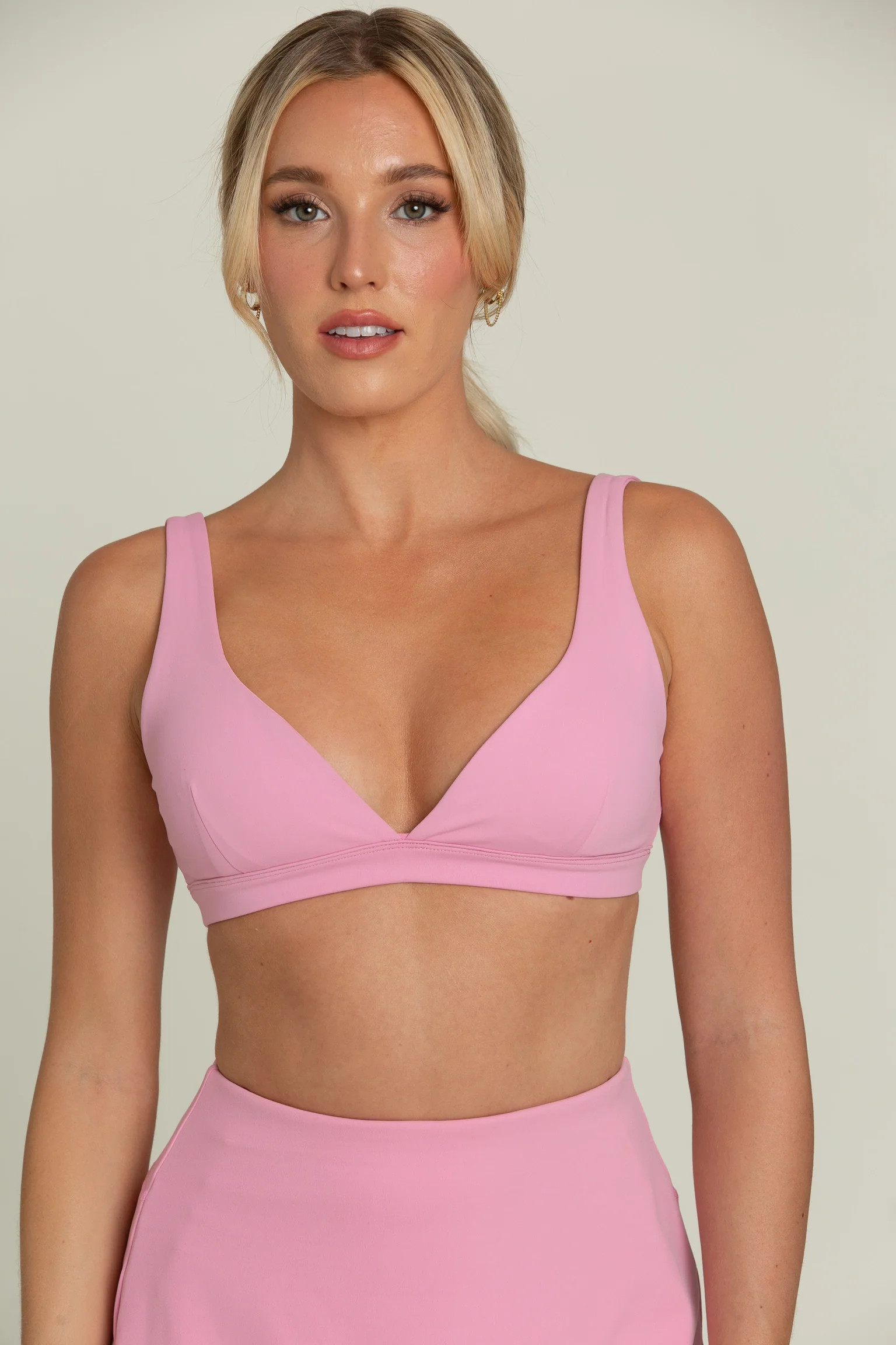 True Pink Bralette | Gold Hinge